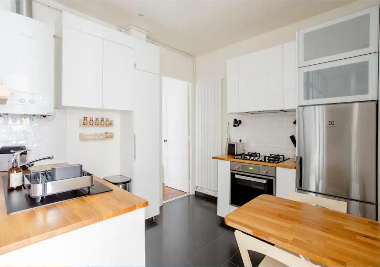 Charmant Appartement Pres Du Pere Lachaise Paris Exterior foto